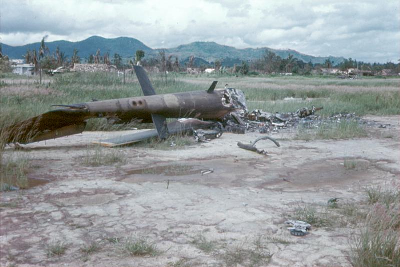 Cobra After Burning At Kontum 